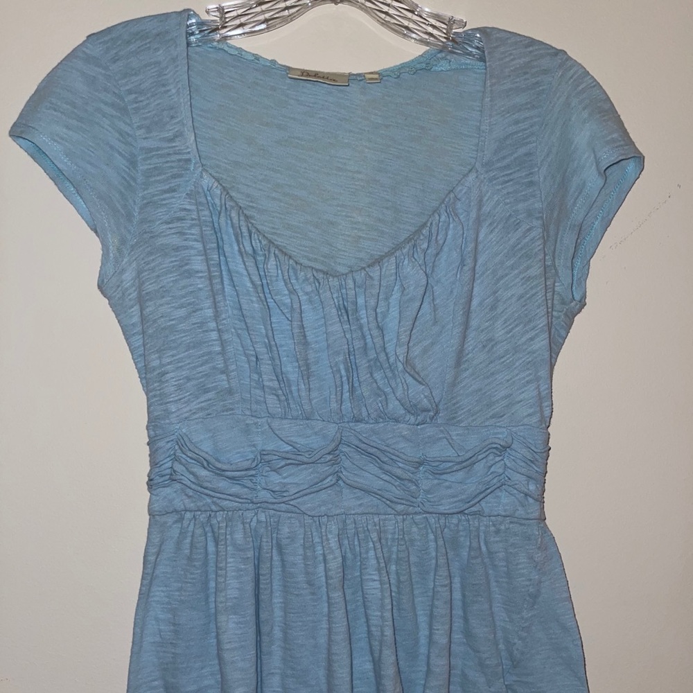 Super cute baby doll anthropology blouse